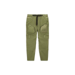 Nike ISPA serijos laisvalaikio kelnės su diržu, užtrauktuku ir emblema, unisex apatiniai, žalia FB2713-334 L