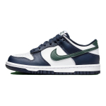 Nike Dunk Low GS Obsidian Vintage Green Vaikams Sportbačiai Mėlyni Balti HF5177-400 35.5