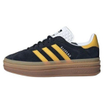 adidas Gazelle Bold Black Bold Gold Moteri&scaron;ki sportbačiai Core-Black Cloud-White IE0422 36⅔