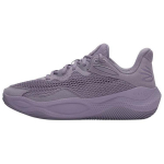 Under Armour Curry Splash 24 Paprasti Patogūs Neslystantys Patvarūs Žemi Krep&scaron;inio Batai Unisex Sportbačiai Pilki Violetiniai 3028193-550 47