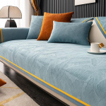 Sofa Pagalvėlė Neslystanti Keturių Sezonų Universali Lengva Prabangi Moderni Auk&scaron;tos Klasės Odinė Sofa Užvalkalas Paprasta Pažangi Pagalvėlė 70X210cm