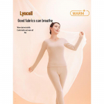 Heng Yuan Xiang Women's Antibacterial Cotton Thermal Underwear Set HYX6004 S