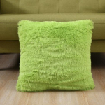 Pliu&scaron;inė vienspalvė lovos pagalvėlė atlo&scaron;as vienspalvis sofos pagalvėlės užvalkalas 43x43cm with pillow core