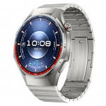 22 mm greito atleidimo titano dirželis Huawei Watch GT6/GT6 Pro/5/GT5 GT4 46 mm metalinė apyrankė Correa Amazfit Bip 6 5/GTR 4 3 Amazfit GTR 4 3 sidabras