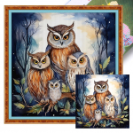 Gyvūnų ra&scaron;tais margintas kryželiu siuvinėjimo rinkinys 45x45cm PASIDARYK PATS 11CT siūlų menas rankdarbiai namų menas