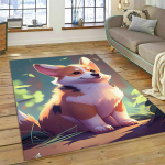 Mielas &scaron;unų animacinis filmas Samoje, Čihuahua, Koki Pomeranijos haskio kiliminis kilimėlis namų svetainės miegamojo sofos durų kilimėlio dekoravimui, neslystantis vaikui 40x60cm
