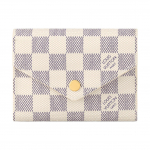 Louis Vuitton Victorine Piniginė Balta Damier Azur Drobė Moteri&scaron;kos Piniginės N64022 Box(Basic Set+Box)