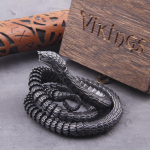 Vikingų Ouroboro Karoliai Vyrams Nerūdijančio Plieno Nesenstantys Punk Mados Papuo&scaron;alai Gatvės Kultūra Hipių Stilius 50cm