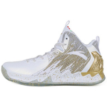 Anta KT2 KT Mid top Basketball Shoes Men's White Gold 11731101-5 40