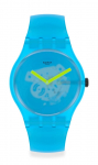 Swatch Mėnesio La&scaron;ai Mėlynas Laikrodis, SUOS112, mėlyna
