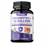 Probiotikai 50 mlrd. KSV, fermentų papildas, kapsulės, 12 padermių su 3 prebiotikais, vir&scaron;kinimo sveikatos palaikymas 120