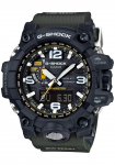 MUDMASTER Saulės laikrodis Žalias [Casio] G-Shock Radijo bangomis valdomas GWG-1000-1A3JF Vyri&scaron;kas