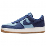Nike Air Force 1 07 LV8 Džinsiniai Vyri&scaron;ki Sportbačiai Mėlyni Tamsiai Mėlyni Dėvėtos Mėlynos Spalvos IR0951-400 40