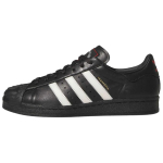 Willy Chavarria x adidas Superstar Pagrindinės juodos ir Off-White Unisex sportbačiai Off-White Raudoni KI5156 44⅔ gray