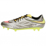 Nike HyperVenom Phantom Support Futbolo Bateliai Vyri&scaron;ki Sidabriniai Žali 677453-069 42.5