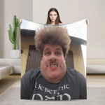 Drachenlord Memos Plakatas Rainer Winkler Flanelinės Antklodės Žiema Mink&scaron;ti Lovos Patalynės Pledai Miegamojo Spaudiniai Lovatiesė Sofos Lovo Dangalas 130x150cm