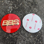 4 vnt. 70 mm raudonos auksinės BBS emblemos lipdukai modifikuotas akrilinis ratlankio centro dangtelis For BBS 0924030 5624073 5624120 70mm&4pcs