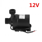 DC 12/24V Vandens siurblys Auk&scaron;to slėgio Itin tylus 800L/H Mažo triuk&scaron;mo siurblys Akvariumo vandens cirkuliacijai Mažas stiprinimo siurblys 1 vnt. (as the picture,22W)