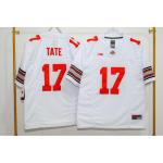 Ohio State Buckeyes NCAA Futbolo Džersis 2026 Kolegijos Komandos Uniforma Siuvinėti Trečiosios Kartos Retro Modernūs Stiliai Buckeyes 17 White Modern 3rd Gen white