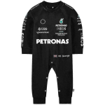 F1 naujas sezonas sportinis kūdikio kombinezonas pavasaris ruduo juodi kūdikiai berniukai vaikai romper Formula 1 lenktynių komanda naujagimio romperis 3M black