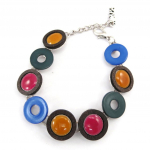 NOA [K0201] - Bracelet Cr&eacute;ateur 'Bora Bora' tutti frutti įvairiaspalvis