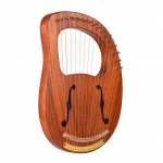 WH-16 16 stygų medinės lyros arfos metalinės stygos medžio masyvo styginis instrumentas su krep&scaron;iu