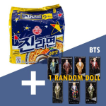 [OTTOGI] Ottogi Jin Ramen &scaron;velnaus skonio BTS Jin pasirinkimas ir BTS lėlės rinkinys Ramen 5p+ Random BTS Doll