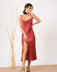 ISSA Plus Silk Cami suknelė