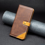 Tvirtas apvalių nagų odinis telefono dėklas, skirtas Samsung Galaxy S22 Ultra Plus S20 S21 Fe M23 M33 M53 5g A03s apverčiamas kortelės lizdo knygos dangtelis For A03S raudona