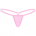 Moteri&scaron;ki žemo liemens mikro kelnaitės, tampus apatinis trikotažas, maudymosi bikini apatinė dalis One Size