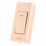 1 vnt., 1 grupė, 2 krypčių pavir&scaron;inio montavimo jungiklis, pakabinamas, montavimas prie lovos įjungimas/i&scaron;jungimas valdymo lempos skydelio sieninio ap&scaron;vietimo jungiklis