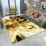 Retro Saint Seiya Anime animacinių filmų kiliminis kilimėlis, skirtas namų svetainei, miegamojo sofai, durų kilimėlio dekoravimui, vaikų žaidimo zonos kilimėliui, neslystantis grindų kilimėlis