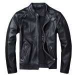 7XL 8XL 9XL Oversized Trend Nauja vyri&scaron;ka karvės odos striukė 2022 m. Motociklininko Pavasario Moto Drabužiai Natūralios Natūralios Odinės Striukės Genuino 4XL juoda