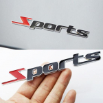 3D metalo sportinio logotipo automobilių sunkvežimio dekoro ra&scaron;to ženklelio universalus lipdukas