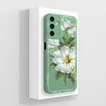 Telefono dėklas skirtas Samsung Galaxy A15 A 15 4G 5G dangtelis Prabangus mados dizainas matinis juodas kvadratas Auk&scaron;tos kokybės mink&scaron;tas skystas silikoninis apvalkalas, skirtas Samsung buferiui Samsung A15