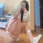 Madingi Moteri&scaron;ki drabužiai Paltai Gatvės apranga Trench Eleganti&scaron;ka laisvalaikio Harajuku Vintage Bomber Moteri&scaron;kos striukės L