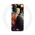 Coque pour Oppo A74 5G One Piece Joyeux no&euml;l Zoro Anime Manga