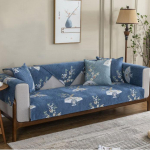 Sofa Pagalvėlė Sustorinta Pagalvėlė Žakardinė Retro Pagalvėlė Kini&scaron;ka &Scaron;enilinė Neslystanti Sofa Pagalvėlė 30*50 kava