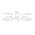 Skirta R1250 GS PPF TPU pilnai dažų plėvelei GS 1250 bako apsaugai, 2017&ndash;2023 m. skaidri