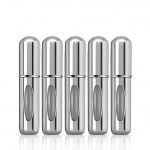 5vnt/rinkinys Kelioninis kvepalų buteliukas, daugkartinis ne&scaron;iojamasis mini purk&scaron;tuvas, užpildomas buteliukas moterims, ki&scaron;eninis dozatorius Kelno pur&scaron;kiklis 5 ml 5ml