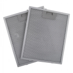 2vnt filtras 320x260x9mm aliuminizuotos tepalo dalys sidabrinės
