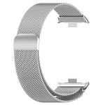 &bdquo;Milanese Loop Band&ldquo;, skirta &bdquo;Redmi&ldquo; laikrodžiui 4 / &bdquo;Xiaomi Mi band 8 pro&ldquo;, i&scaron;maniajam laikrodžiui, apyrankei, apyrankei, keičiamam metaliniam dirželiui Redmi Watch 4 sidabras