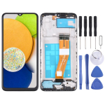Visas skystųjų kristalų ekrano ir skaitmeninimo įrenginio komplektas su rėmeliu, skirtas Samsung Galaxy A03 SM-A035F For Samsung Galaxy A03 SM-A035F