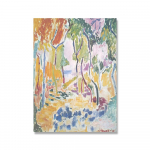 Vintažiniai Henri Matisse'o retro plakatai ir spaudiniai Abstraktūs peizažai Sienų menas Drobės tapyba Paveikslėliai gyvenamojo kambario namų dekoravimui 21x30cm No Framed raudona