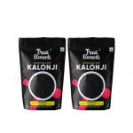 True Elements Kalonji sėklos 100g * 2 pakuotės - Kombinuotas - 200g | 100% natūralus | Kulinarinis prieskonis | Nauda sveikatai | Be glitimo, Kala Jeera