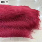 100x180cm ilgio dirbtinio kailio audinio kiliminiai drabužiai lėlė pliu&scaron;inis kim&scaron;ytas žaislas rankdarbiams pasidaryk pats rankų darbo siuvimo priedai 100x180cm