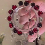 Anime Tian Guan Ci Fu apyrankė Xie Lian Heaven pareigūno palaiminimo karoliukai grandinės pakabukas apyrankė Cosplay papuo&scaron;alai priedai Dovana