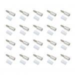 20/50/100 vnt. savaime įsisriegiančių varžtų spintelėms, laminatui, atraminiai kai&scaron;čiai, savaime gręžiami lentynų kai&scaron;čiai su neslystančia įvore baldams, knygų spintai, drabužių spintai 20PCS