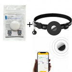 Naminių gyvūnėlių GPS sekimo priemonė i&scaron;manusis lokatorius &Scaron;unų prekės ženklas Naminių gyvūnėlių aptikimo ne&scaron;iojamasis sekiklis Bluetooth skirtas Katės &scaron;uniui Pauk&scaron;čių įra&scaron;ų stebėjimo įrankis