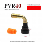 Motociklų / triračių padangų pripūtimo vožtuvo antgalis PVR50/60 40 elbow vacuum nozzle * 1